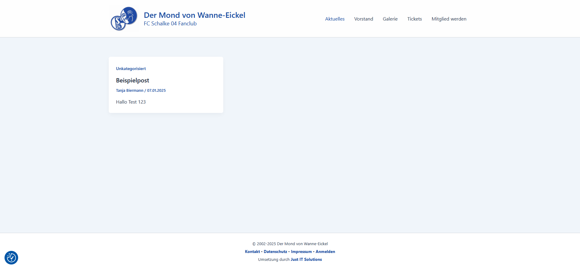 FC Schalke 04 Fanclub „Der Mond von Wanne-Eickel“